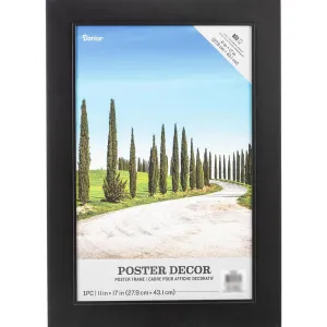 11 x 17 Poster Frame: Black, 14.25 x 20.25 inches