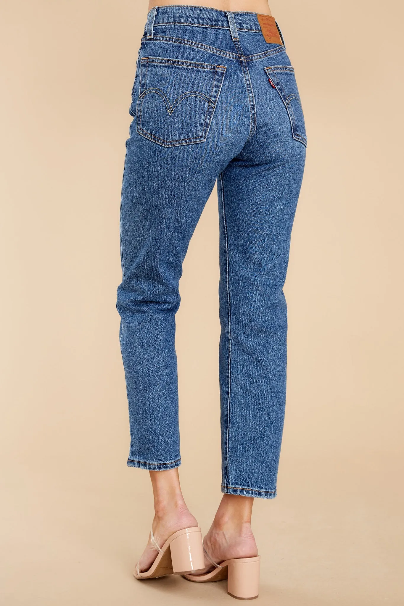 501® Original Cropped Jeans In Salsa Middle