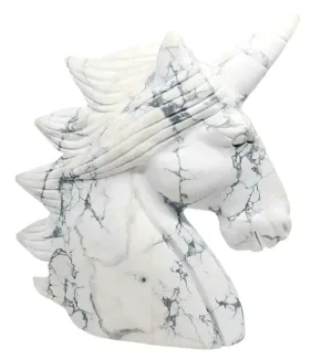 643g Howlite Crystal Unicorn