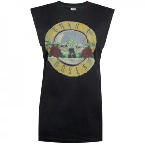 Amplified Womens/Ladies Guns N Roses Drum Sleeveless T-Shirt