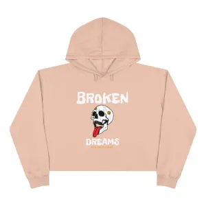 BROKEN DREAMS CROP HOODIE