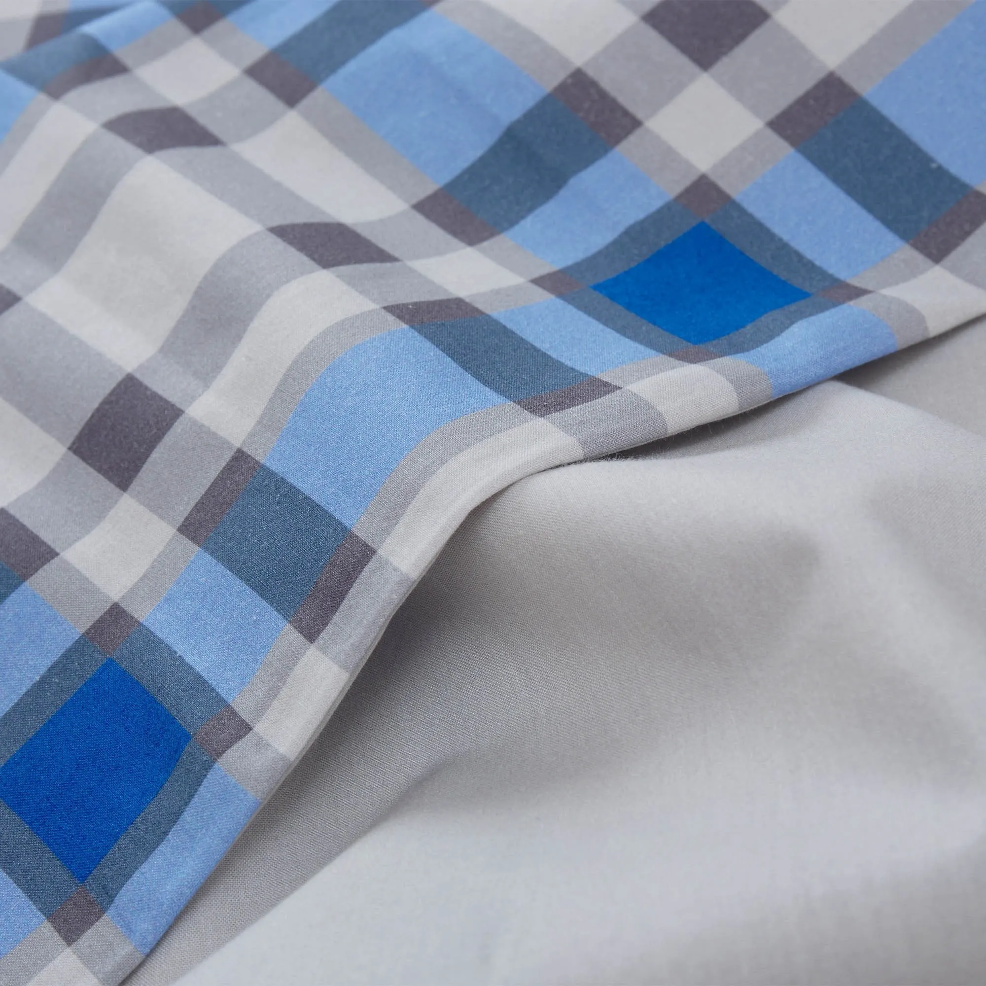 Cabril Pillowcase [Natural/Blue/Black]