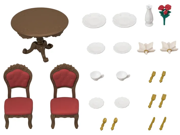 Calico Critters Chic Dining Table Set