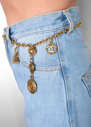 Chanel Coin Medallion Belt