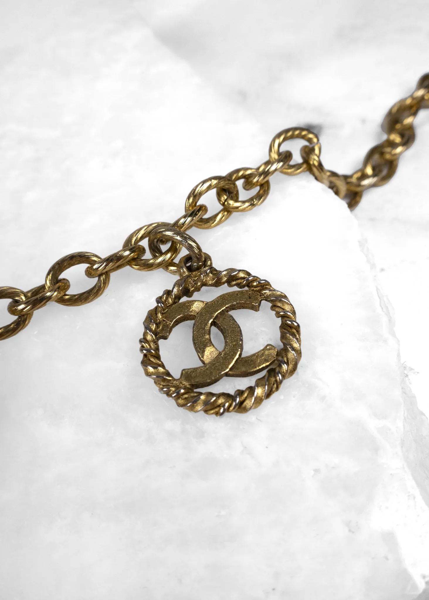 Chanel Coin Medallion Belt