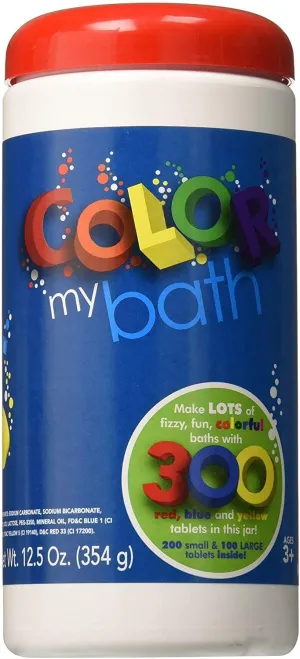 Color My Bath Fizzies - 300 Piece