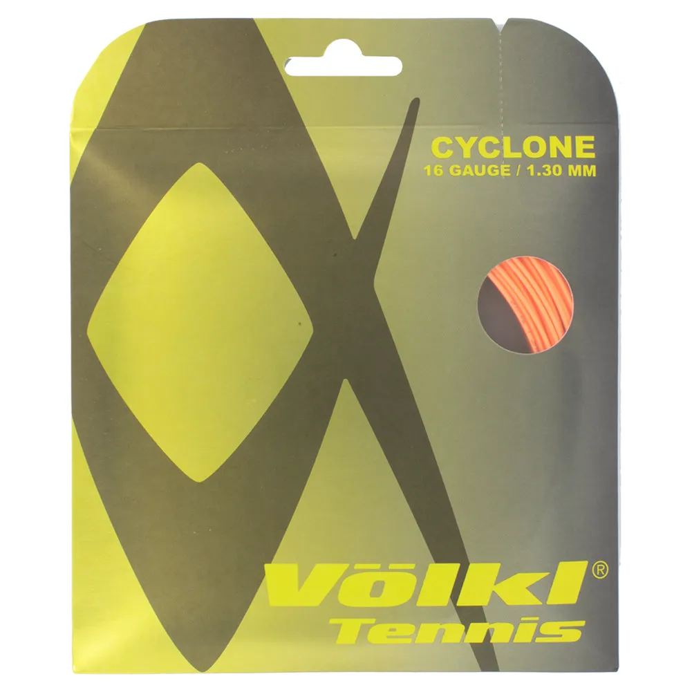 Cyclone 16G Tennis String Fluo Orange