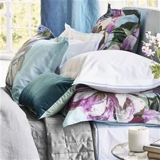 Designers Guild Delft Flower Sky Bedding