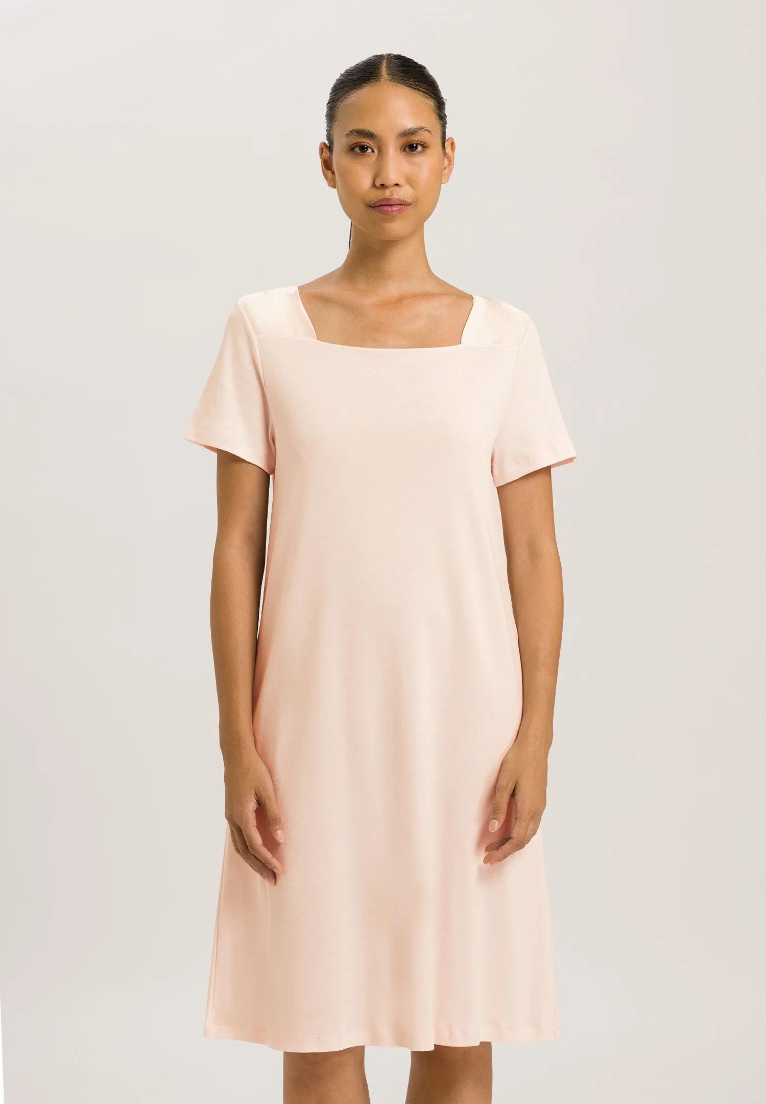 Emma Silk Accented Cotton Nightgown | Morning Glow 74921-1348