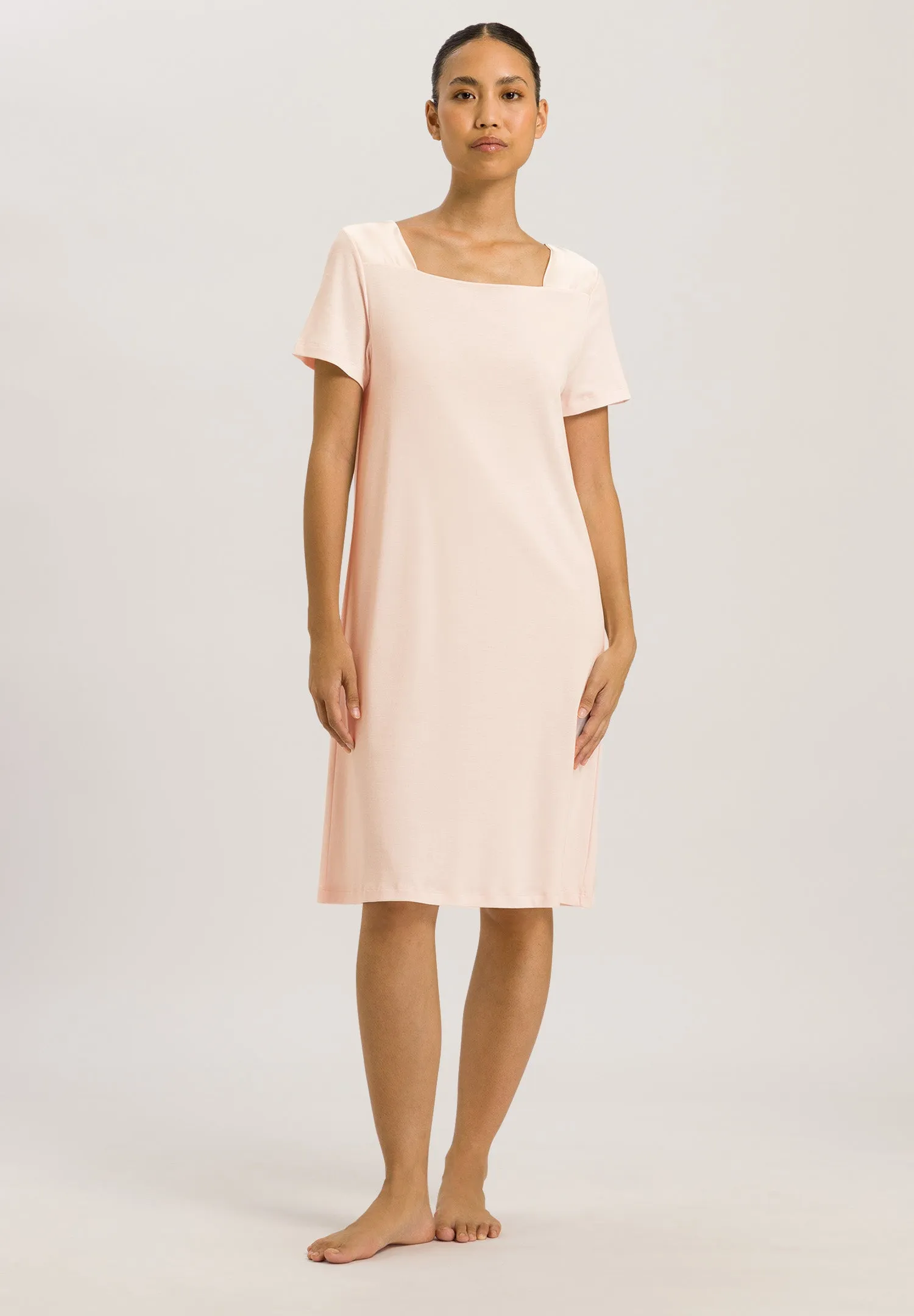 Emma Silk Accented Cotton Nightgown | Morning Glow 74921-1348