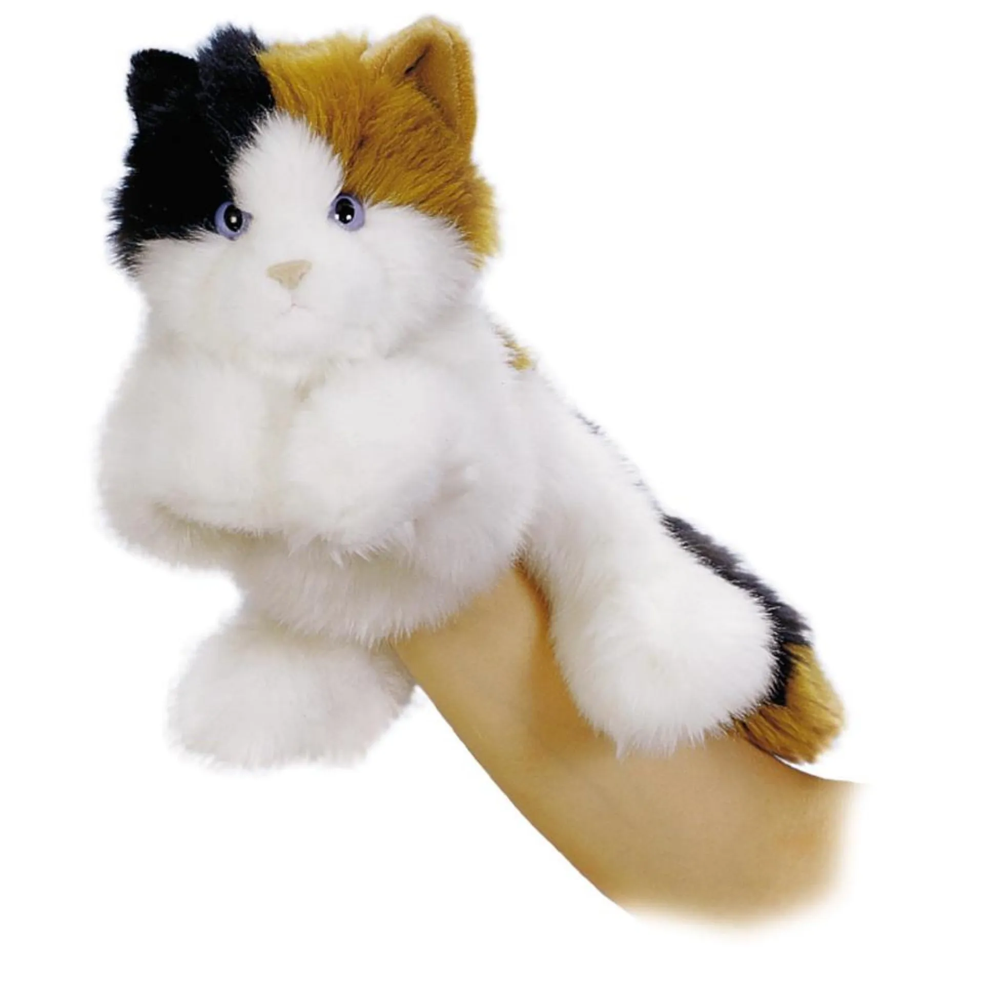 Esmeralda the Calico Cat 11" Hand Puppet