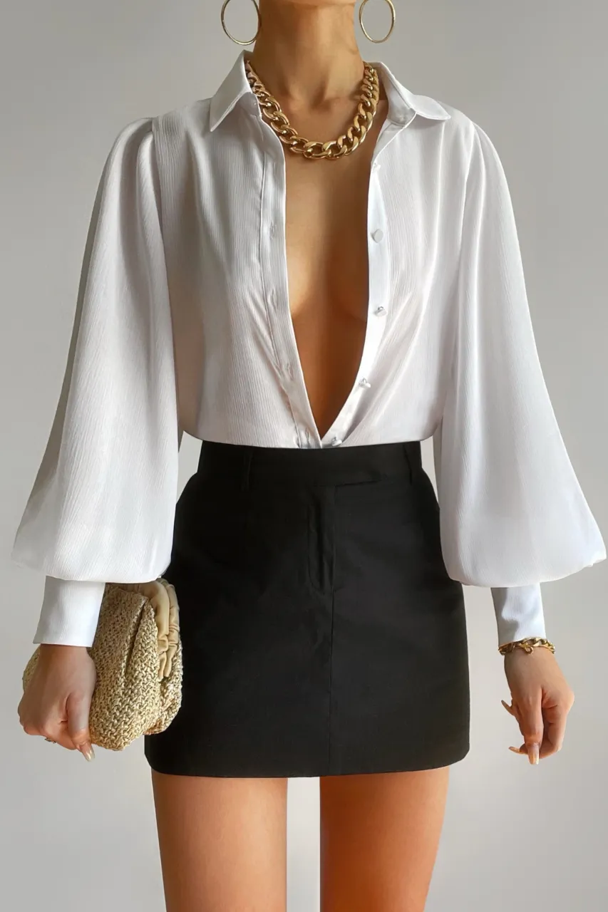 FLEETWOOD BLOUSE - BLANCO