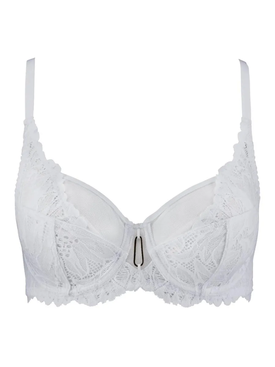 Flowermania High Apex Bra - Blanc