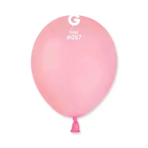 Gemar - 5" Pink Latex Balloons #057 (100pcs)