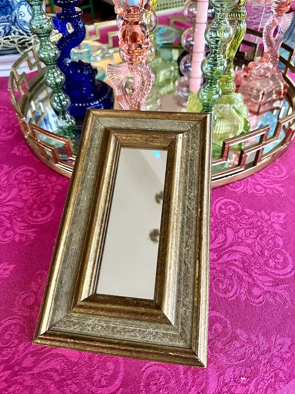 Gilded Mirror, Rectangle, Wood Frame