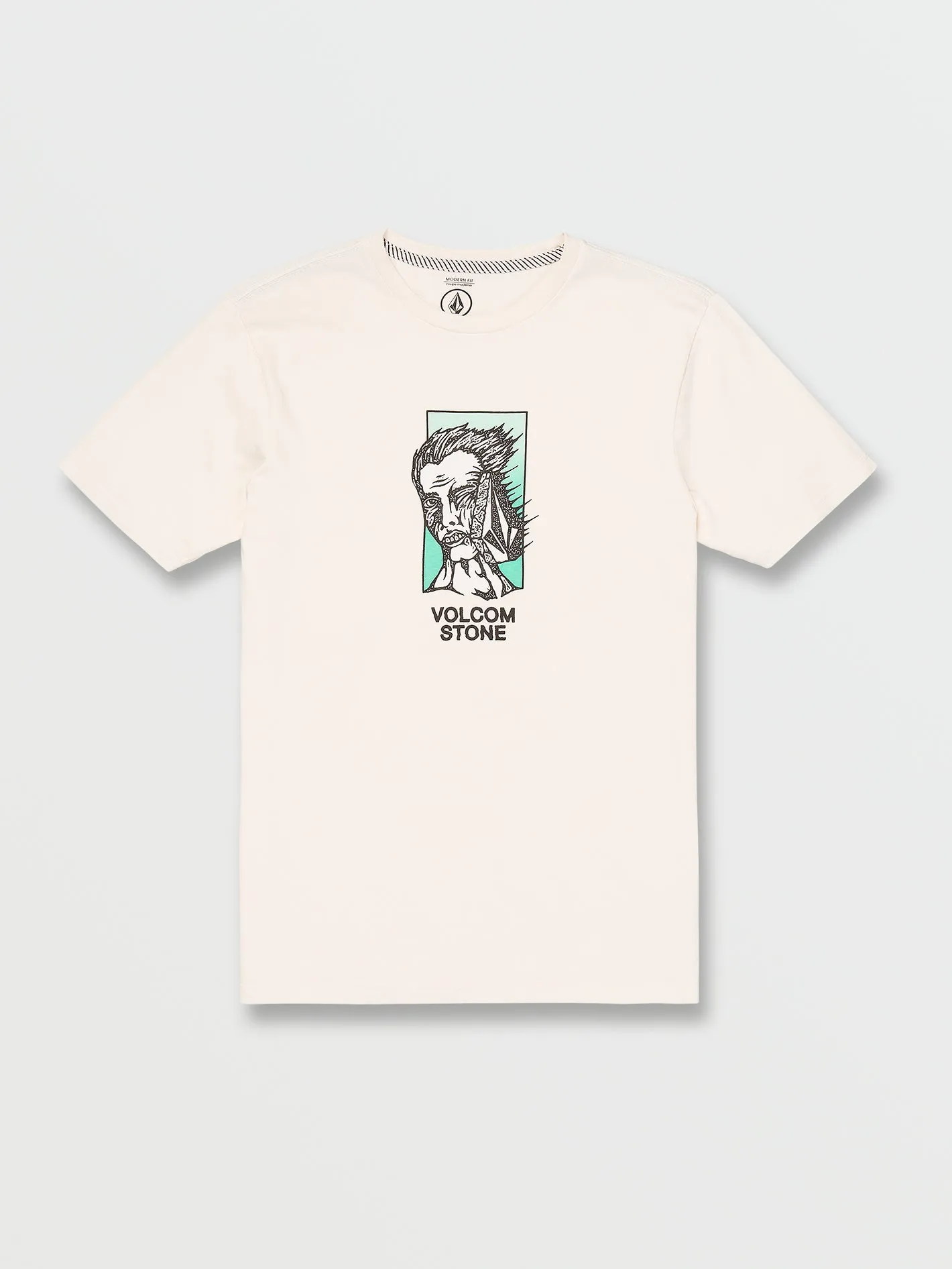 Heckle Short Sleeve Tee - Cream