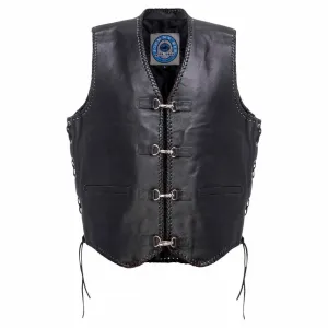 Johnny Reb Capricorn Leather Motorcycle Vest JRV10001 Specials