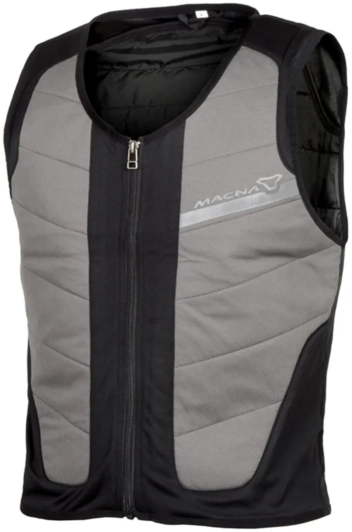 Macna Cooling Hybrid Vest, black/gray