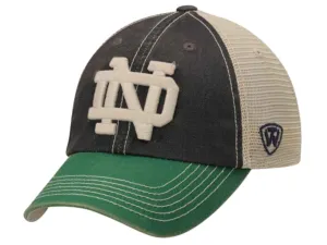 Notre Dame Fighting Irish Top of the World Navy Offroad Adjust Snapback Hat Cap