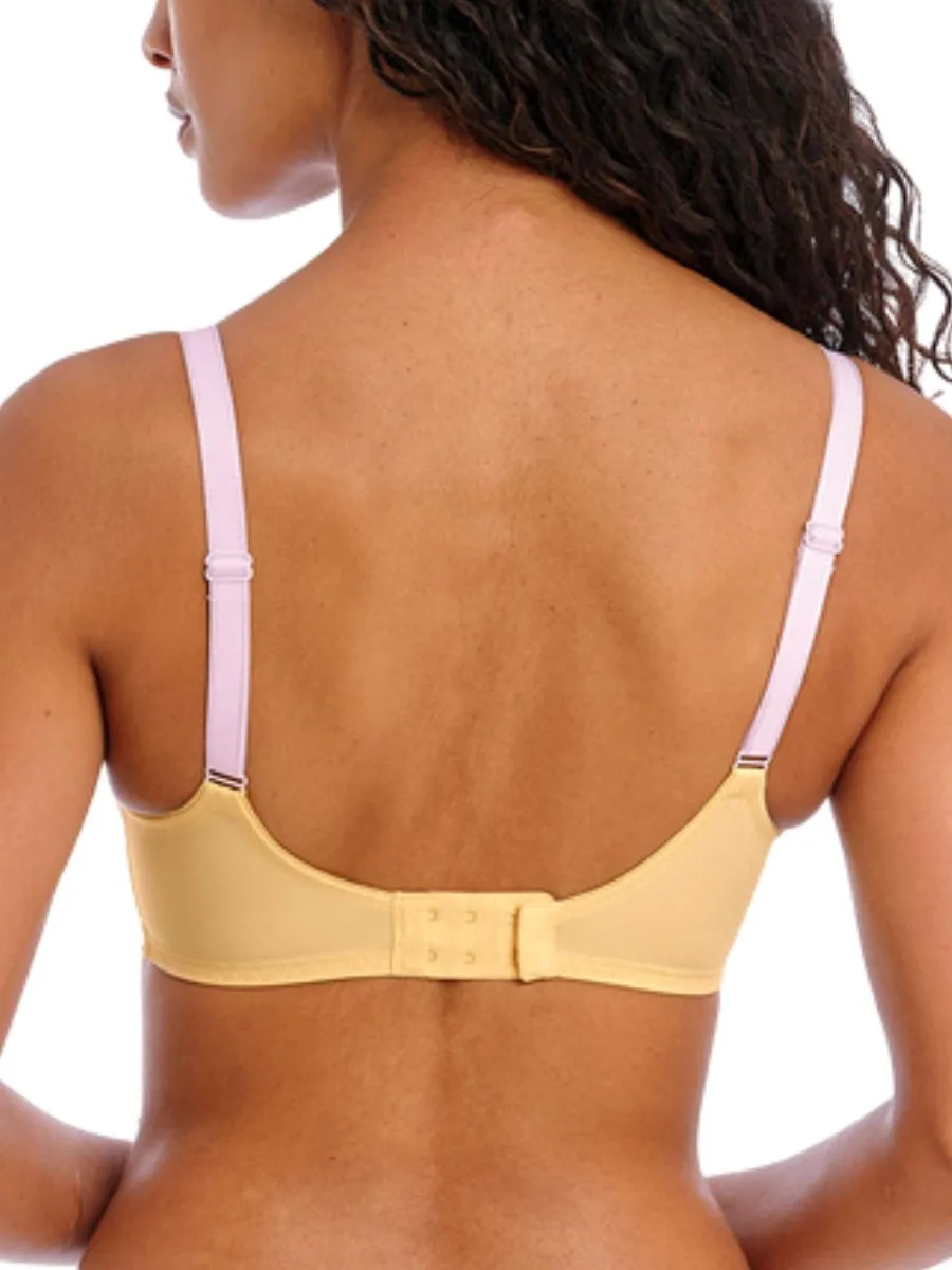 Offbeat Side Support Bra - Lemon Fizz