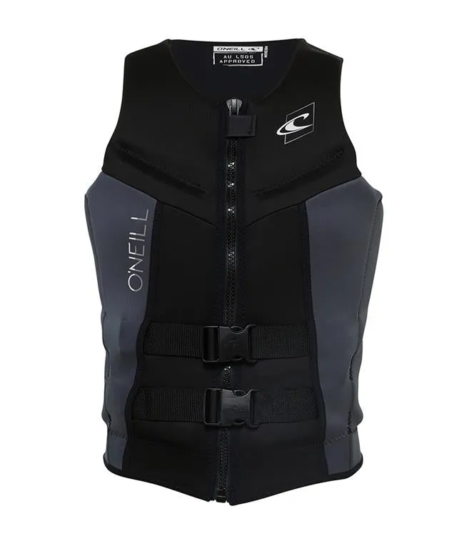 O'Neill Reactor Mens Life Vest (2024) - Black