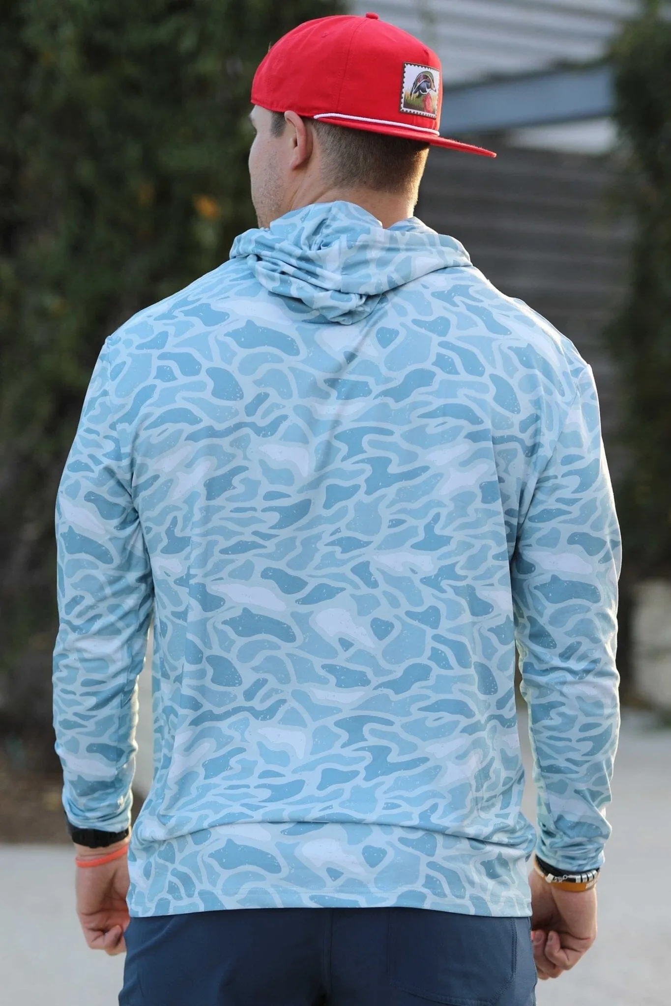 Performance Hoodie - Seaside Camo