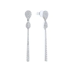 Presley Diamond Drop Earrings