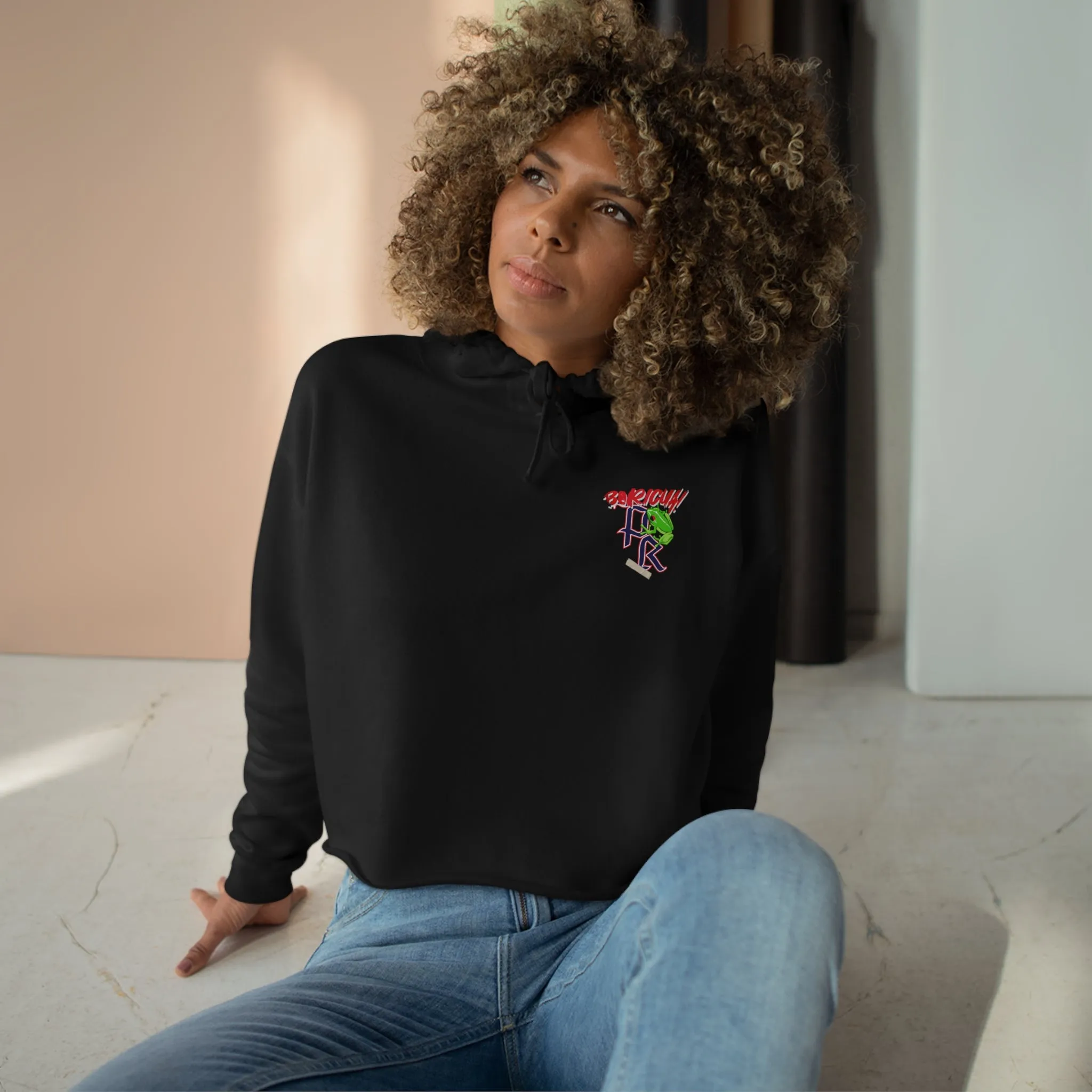 Puerto Rico- Crop Hoodie