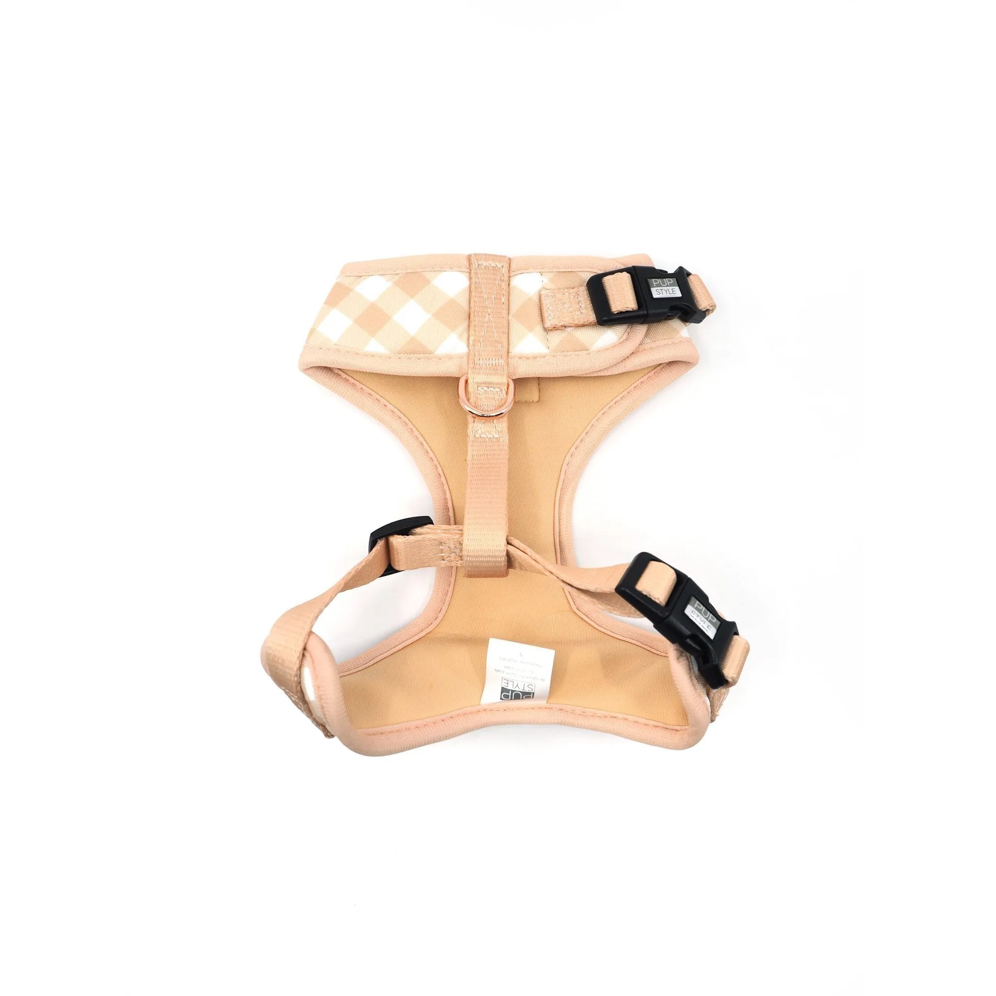 Pupstyle Suburban Creme Brulee Dog Harness Large