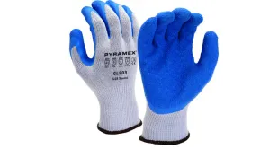 Pyramex 10 Gauge Latex Palm Coated Cut Resistant Work Gloves - S