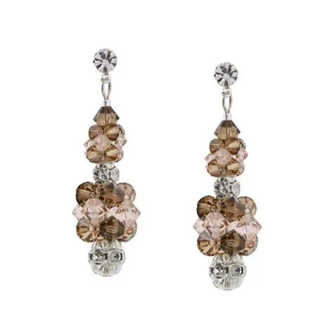 Rock Candy Earrings with Rondelles