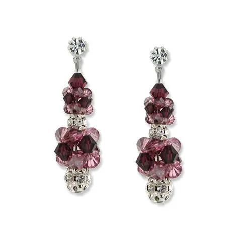 Rock Candy Earrings with Rondelles