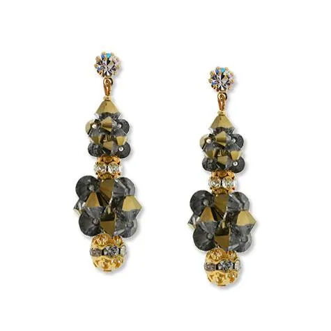 Rock Candy Earrings with Rondelles