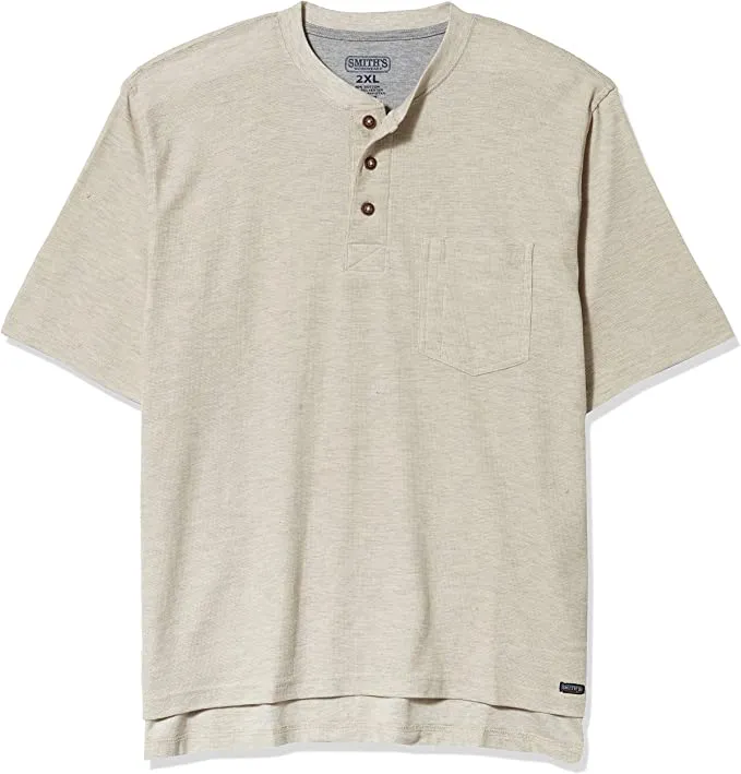 SHORT SLEEVE MINI-THERMAL HENLEY