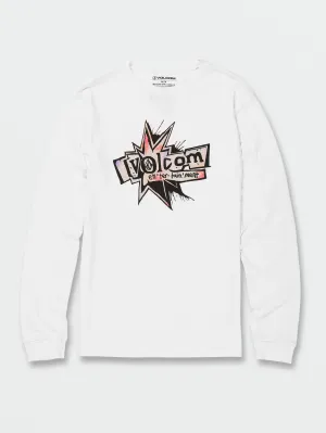 Volcom Entertainment Long Sleeve Tee - White