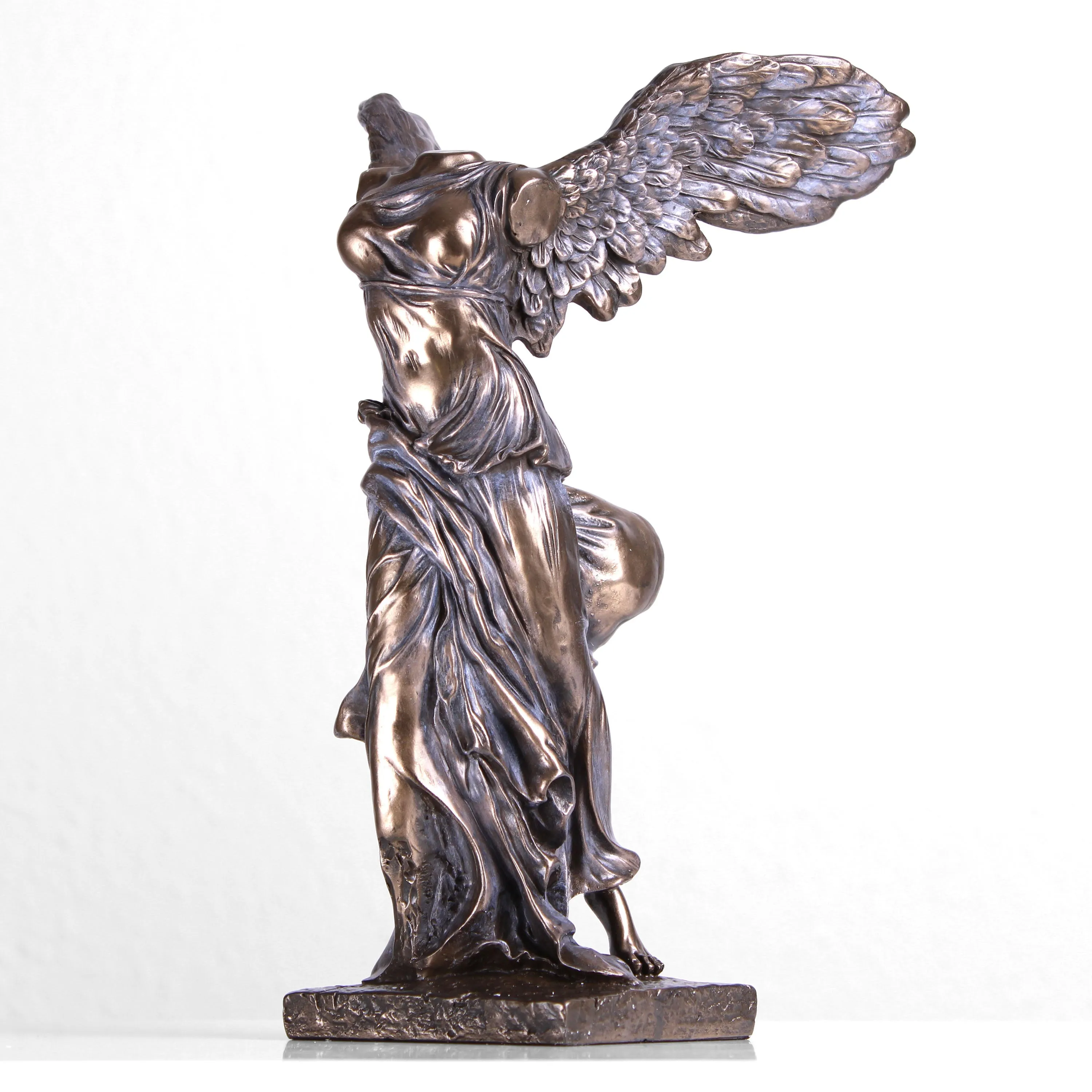 Winged Victory of Samothrace Statue (Cold Cast Bronze Sculpture)