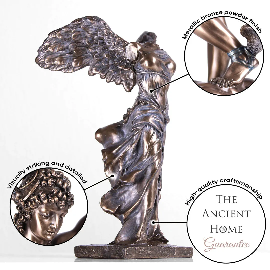 Winged Victory of Samothrace Statue (Cold Cast Bronze Sculpture)